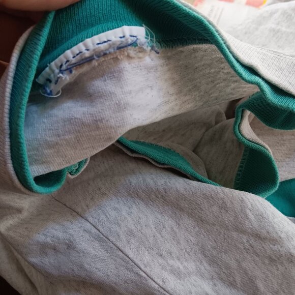 Medium Vintage T-shirt Single Stitch Morning Sun Fuchsia Flower 1980's Heather - Picture 7 of 7